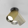 Lampa sufitowa lampa wbudowana tuba regulowana aluminium mosiądz Calipso MAYTONI C110CL-01-GU10-BS