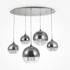 Nowoczesna Lampa Wisząca Chromowe Kule MAYTONI FERMI P140-PL-170-5-N