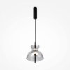 Minimalistyczna Lampa Wisząca LED Czarna Nowoczesna BANGKOK MOD185PL-L6B3K5 MAYTONI