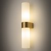 Nowoczesna Dekoracyjna Lampa Ścienna Szklany Kinkiet IP44 NATALIE II BRASS 10727 Nowodvorski Lighting