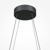 Lampa Wisząca LED Czarna Nowoczesna HALO MOD244PL-L50BK MAYTONI