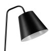 Czarna lampa podłogowa stojąca metalowa klasyczna minimalistyczna uniwersalna ZEN MF1232 black Step Into Design
