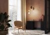 Nowoczesna Lampa Wisząca Drewniana W Stylu Boho Szklany Mleczny Klosz DROPS WOOD B 11174 Nowodvorski Lighting