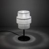 Dekoracyjna lampka stołowa nocna w stylu boho podwójny biały abażur do salonu jadalni sypialni CALISTO 5893 TK-Lighting