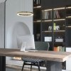 Lampa wisząca ring Aurum S PL0116-50 Yaskr złoty LED 3000K