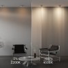 Lampa sufitowa lampa wbudowana tuba regulowana LED aluminium biała ONDA MAYTONI DL024-12W-DTW-W
