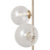 Złota lampa wisząca szklane kule nad stół wyspę TOLEDO ITALUX PND-40717-3-HBR