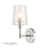 Kinkiet Chrom Kryształowy Abażur LAURA ASHLEY BLAKE LA3756189-Q DAR LIGHTING