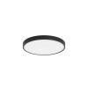 CZARNY Plafon Sufitowy LED ITALUX RIBERIO PLF-75689-BK-3K