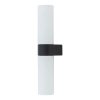 Nowoczesna Dekoracyjna Lampa Ścienna Szklany Kinkiet IP44 NATALIE II BLACK 10728 Nowodvorski Lighting