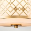 Designerska lampa wisząca Ziggy Elstead Lighting ZIGGY-1P-S-LG Lakierowane złoto