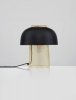 Czarno złota Lampa stołowa nocna metalowa Loft RUPA LE44380 Luces Exlusivas