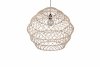 Lampa wisząca pleciona kolor naturalny owalna boho rystykalna industrialna minimalistyczna nad stół do salonu sypialni HIVE R31681036 Rl