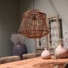 Lampa sufitowa bambusowa 46x46x40cm