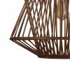 Lampa sufitowa bambusowa 46x46x40cm