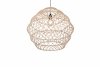 Lampa wisząca pleciona kolor naturalny owalna boho rystykalna industrialna minimalistyczna nad stół do salonu sypialni HIVE R31681036 Rl