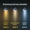 NOWOCZESNA LAMPA WISZĄCA LED LIGHT PRESTIGE RING LP-909/1P S BK CCT