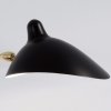 Lampa podłogowa stojąca 3 klosze czarna designerska klasyczna minimalistyczna do salonu sypialni CRANE F8703 Step Into Design