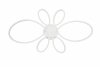 Nowoczesna Dekoracyjna Lampa Sufitowa Biały Plafon FLY 645619131 TRIO