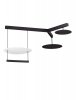 Salonowa Lampa Wisząca Luces Exclusivas TIRAQUE LE44637 Nowoczesma Lampa Zwieszana Do Jadalni 