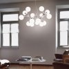 CHROMOWA LAMPA WISZĄCA IDEAL LUX NODI SP15 082073 DESIGNERSKA CHROM