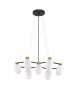 Designerska lampa wisząca nowoczesna art deco szklane klosze kule CAMINOS LE44544 Luces Exlusivas