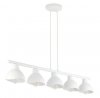 Lampa wisząca Metalowa biała Sigma Flop 5 32424