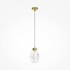 Lampa Wisząca Metalowa Szklany Klosz COCTAIL TIME MOD325PL-01G MAYTONI