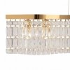 Kryształowa Lampa Wisząca Nad Stół Glamour Złota DUNE DIA005PL-06G MAYTONI