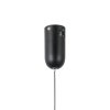 Czarna lampa wisząca nowoczesna listwa led Pedro Italux PND-34405-5-BK
