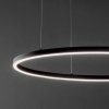 NOWOCZESNA LAMPA WISZĄCA RING LED CZARNA IDEAL LUX 342009 ORACLE SLIM SP D50 ROUND 2700K KOŁO