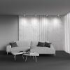 Ścieżka świetlna reflektor na szynoprzewodzie LED minimalistyczny aluminium biały regulowany Onda MAYTONI TR007-1-12W3K-W-1