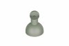 Kinkiet zewnętrzny zielony aluminiowy półokrągły klosz minimalistyczny klasyczny uniwersalny ELBE IP44 262360115 Trio