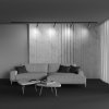 Lampa szynowa minimalistyczna nowoczesna regulowana aluminium złota Focus Design MAYTONI TR011-1-GU10-G
