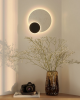 Designerski i nowoczesny kinkiet ścienny LED minimalistyczny ECLIPSE WALL AZ6667 Azzardo
