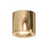 Lampa sufitowa do łazienki tuba Yaskr Luna 1xGU10 złota IP65 CL0103-GD