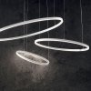 NOWOCZESNA LAMPA WISZĄCA RING LED CZARNY OKRĄG IDEAL LUX 342108 ORACLE SLIM D90 ROUND 2700K