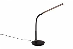Nowoczesna dekoracyjna lampa biurkowa LED czarna minimalistyczna klasyczna metalowa regulowana ściemnialna TORO R57641102 Rl