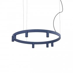 Lampa wisząca FOURTY ROUND LED VII Nowodvorski 12283 Nowoczesny żyrandol tubowy