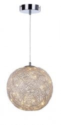 NOWOCZESNA LAMPA WISZĄCA KULA CHROMOWANA ITALUX STELLO MD16003050-1A