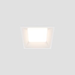  Lampa wbudowana wpuszczana w sufit LED kwadratowa aluminiowa biała Okno MAYTONI DL056-12W4K-W