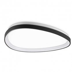 Plafon Sufitowy Czarny Okrąg LED GEMINI ON-OFF 328058 IDEAL LUX