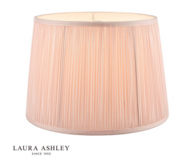 Klosz Abażur 20cm LAURA ASHLEY Hemsley Pleated Silk Pink DAR LIGHTING LA3721522-Q (Abażur- Bez Podstawy)