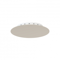Beżowe mocowanie do lampy wiszącej lub kinkietu natynkowe max 4 lampy do systemu CAMELEON CANOPY A MINI BEIGE 12060 Nowodvorski Lighting