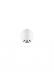 Nowoczesny plafon lampa sufitowa LED biała okrągła uniwersalna minimalistyczna aluminiowa BAZENIO LE45519 Luces Exclusivas 