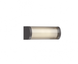Lampa Zewnętrzna Kinkiet 12W Antracyt IP65 Minimalistyczna Na Elewację Maxlight Gardenia W0466 
