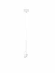 Minimalistyczna lampa wisząca LED kolor biały ACHACACHI LE44758 Luces Exclusivas