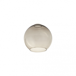 Szklany klosz dymiony szary do systemu CAMELEON Nowodvorski Lighting 25cm  MONACO 12273