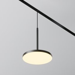 Ścieżka świetlna lampa szynowa lampa wisząca LED aluminium czarny Plato Maytoni TR123-2-15W3K-B