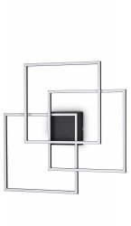 GEOMETRYCZNY PLAFON SUFITOWY LED IDEAL LUX FRAME-1 PL 270678